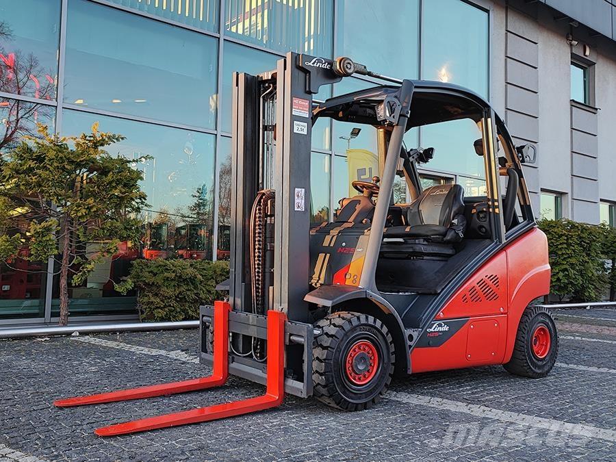 Linde H25T-02 LPG'li forkliftler