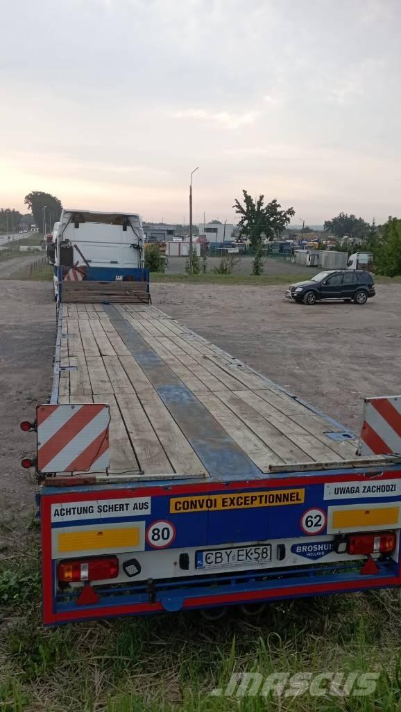 Broshuis E-2190/27 Hidroliftli yari çekiciler