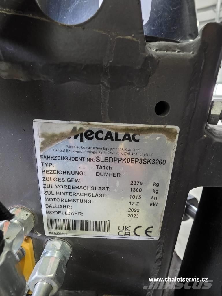 Mecalac TA 1 EH Belden kirma kamyonlar