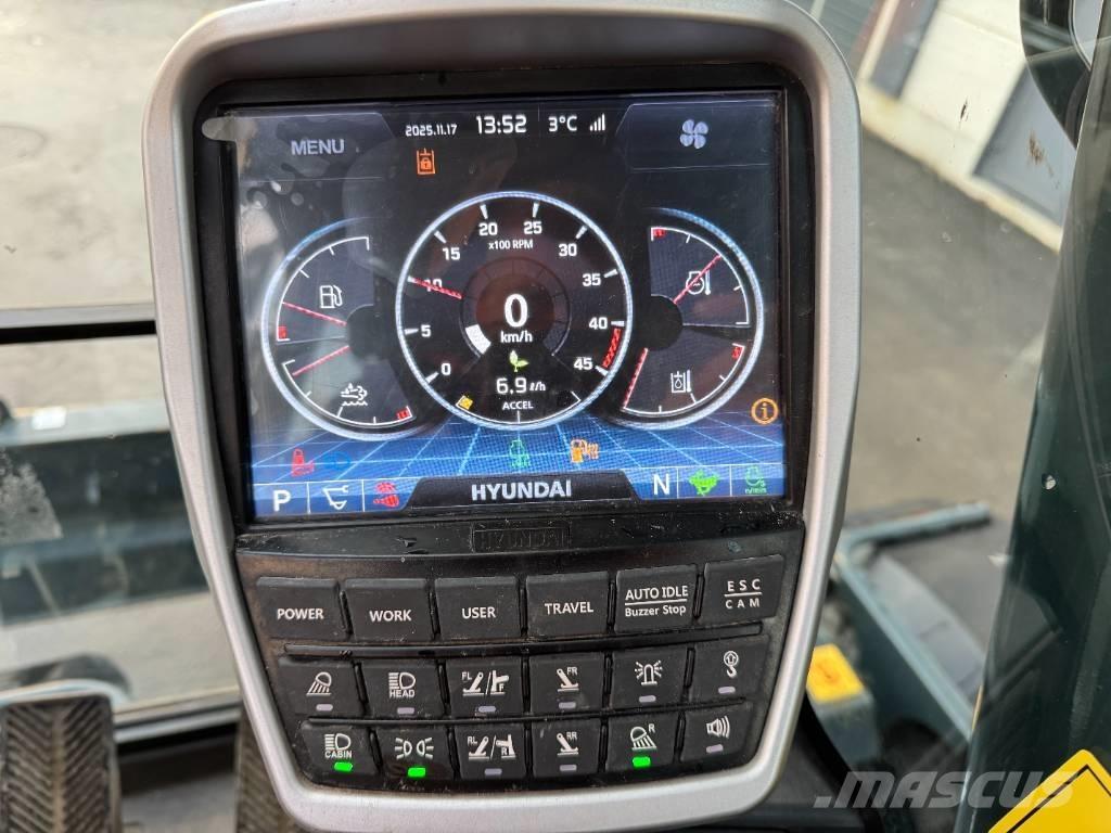 Hyundai HW 150 ACR Lastik tekerli ekskavatörler