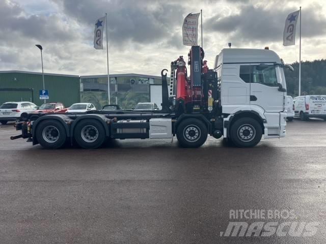 MAN TGS 35.510 8x4/4 Araç üzeri vinçler