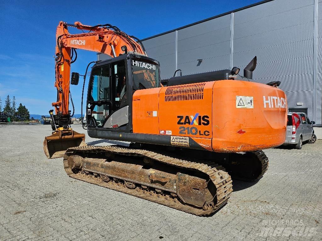 Hitachi ZX 210 LC-5 Paletli ekskavatörler