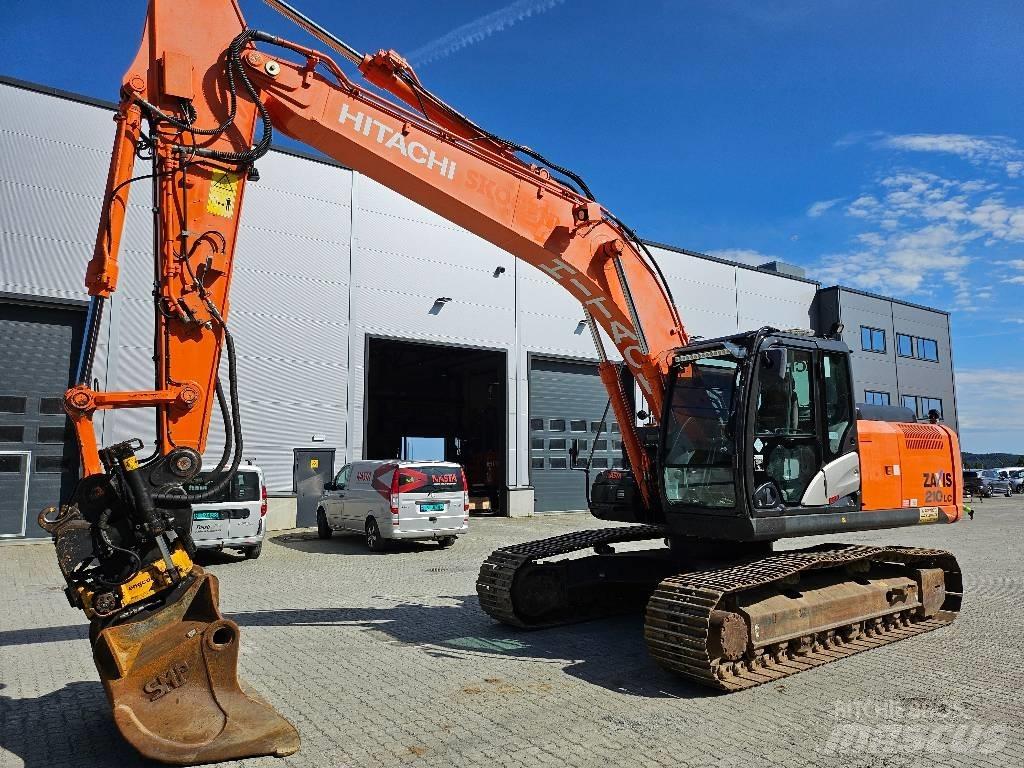 Hitachi ZX 210 LC-5 Paletli ekskavatörler
