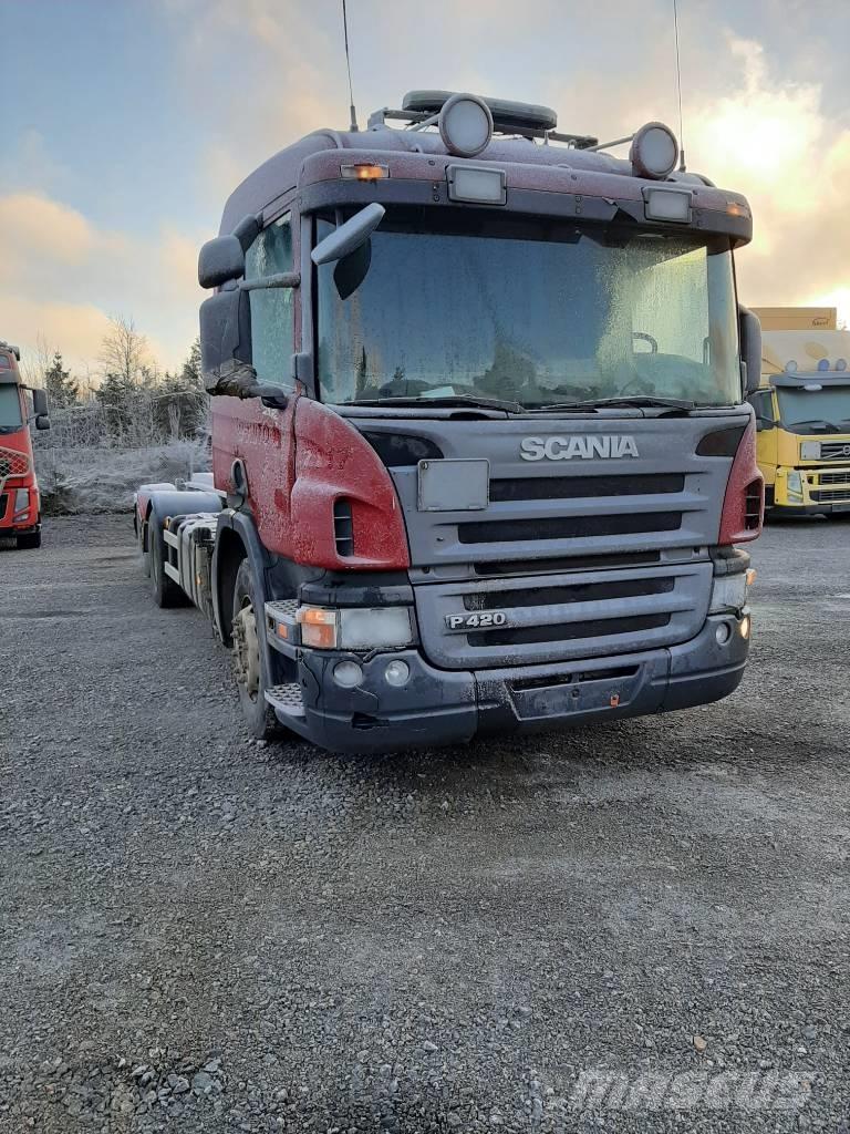 Scania P 420 Römorklar, konteyner