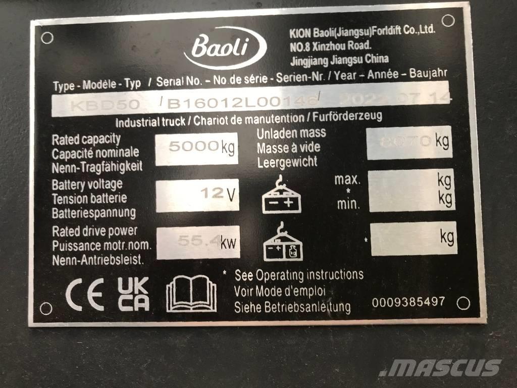 Baoli KBD 50S Dizel forkliftler