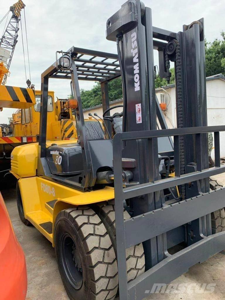 Komatsu 8 Ton Dizel forkliftler