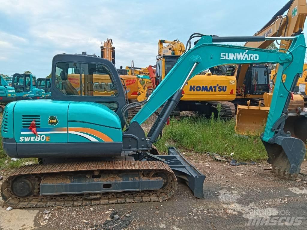 Sunward SWE 80 E Mini ekskavatörler, 7 tona dek