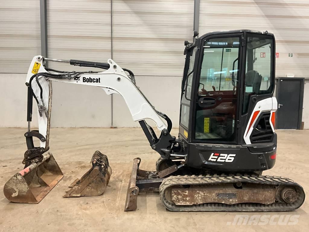 Bobcat E 26 Mini ekskavatörler, 7 tona dek