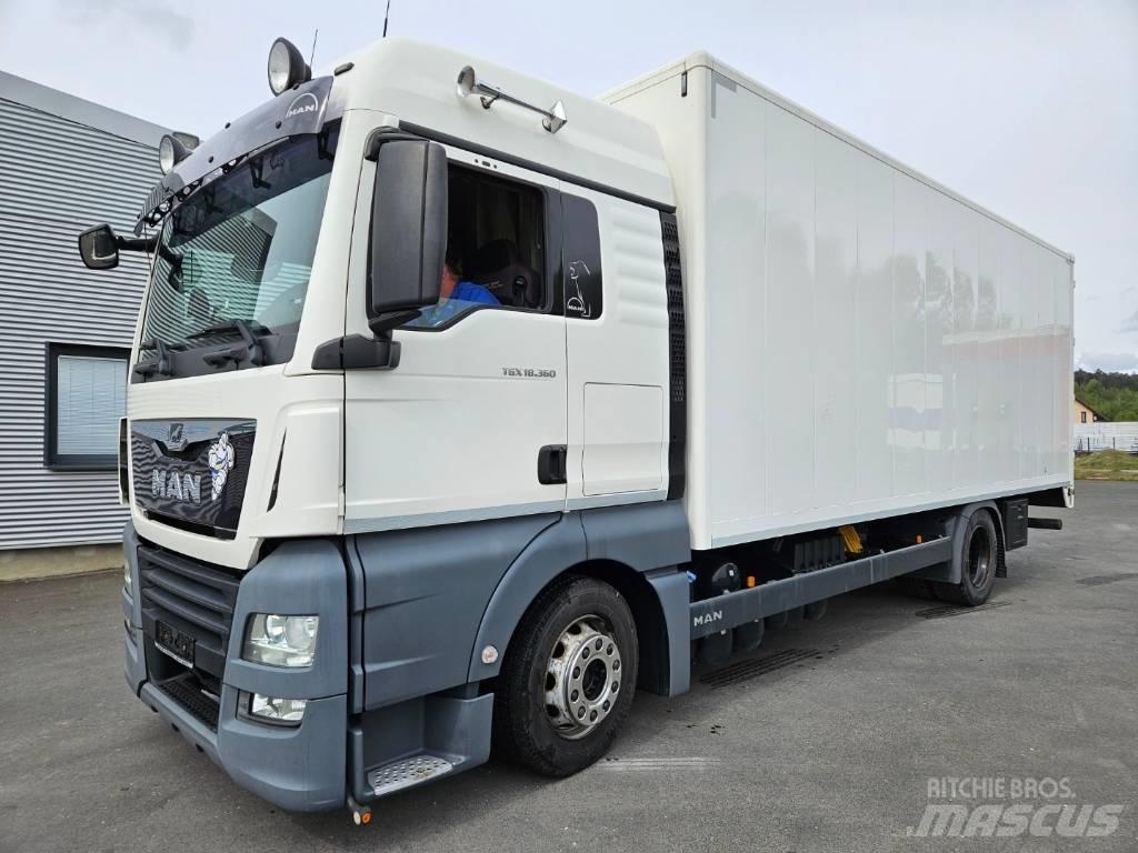 MAN TGX 18.360 4x2 Kapali kasa kamyonlar