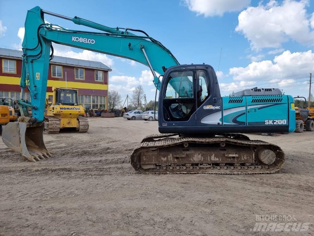 Kobelco SK 200 LC-8 Paletli ekskavatörler