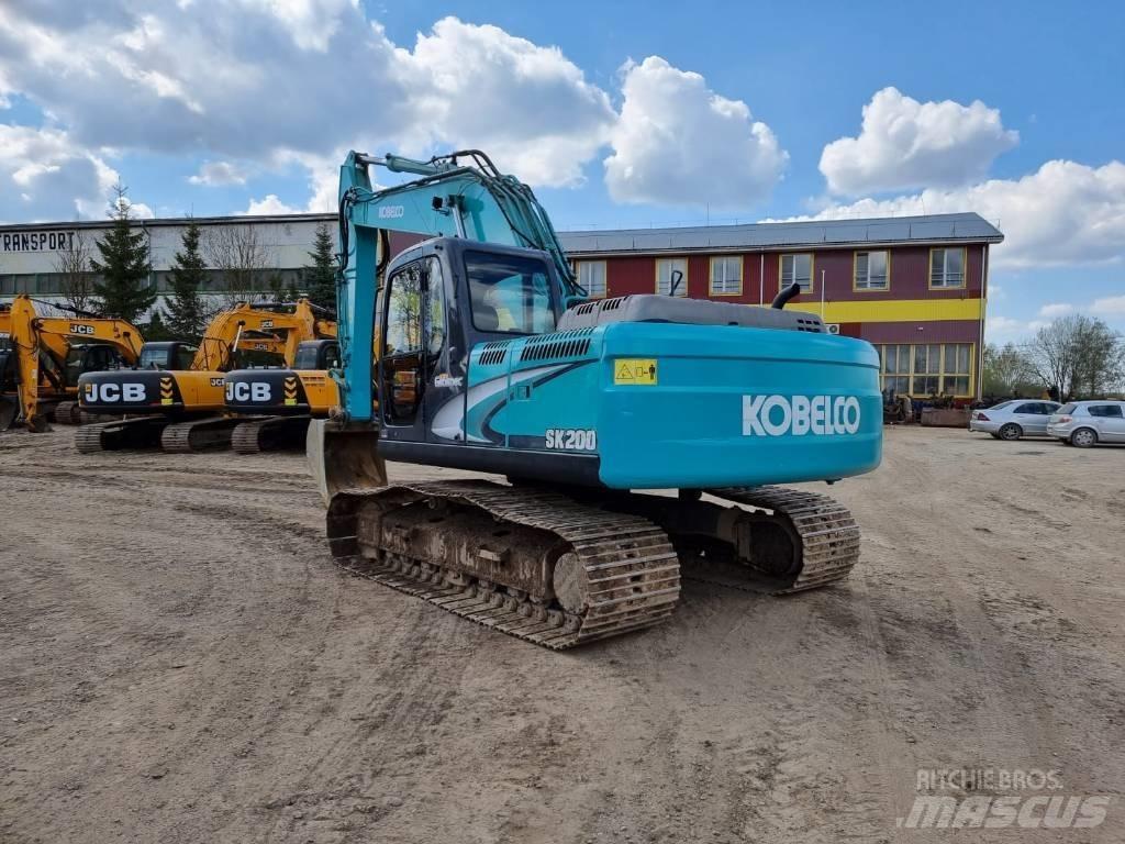 Kobelco SK 200 LC-8 Paletli ekskavatörler