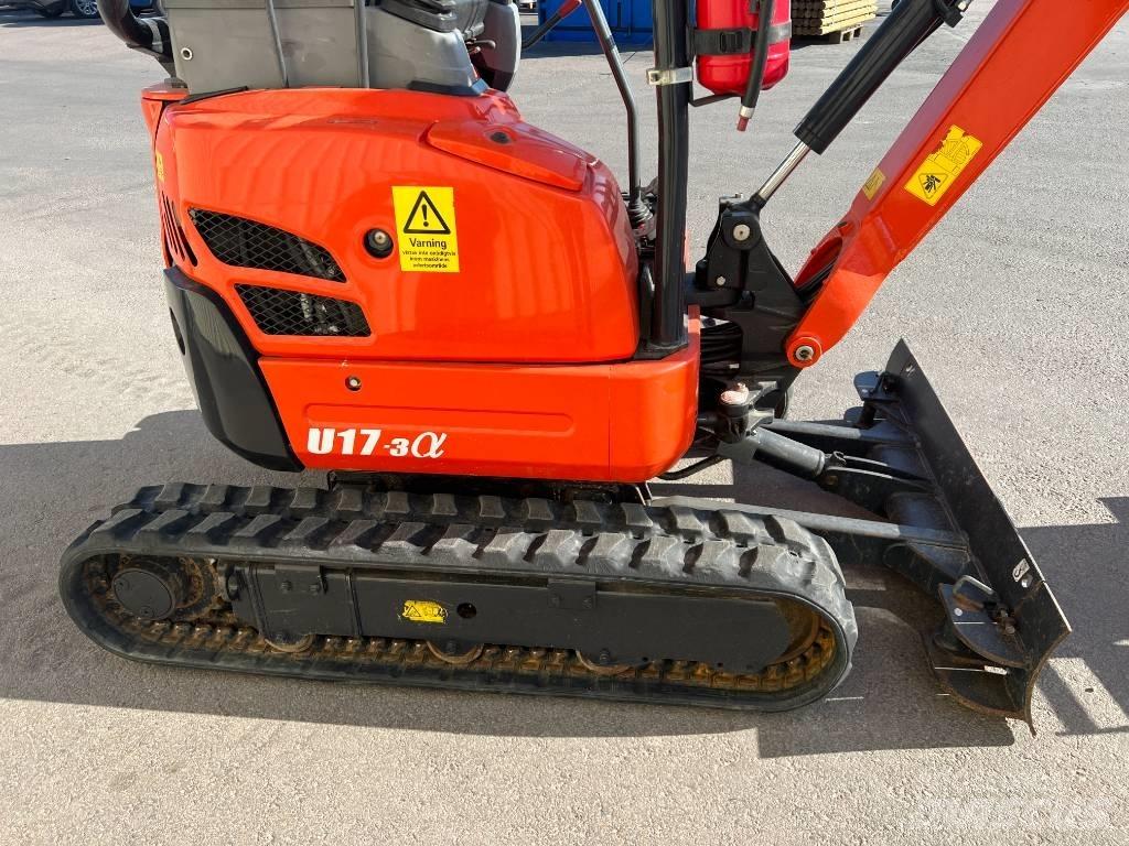 Kubota U 17-3 Mini ekskavatörler, 7 tona dek