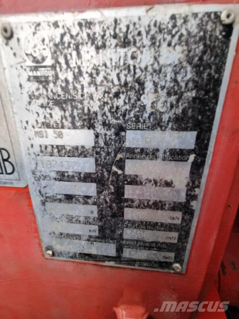 Manitou MSI 50 Arazi tipi forklift