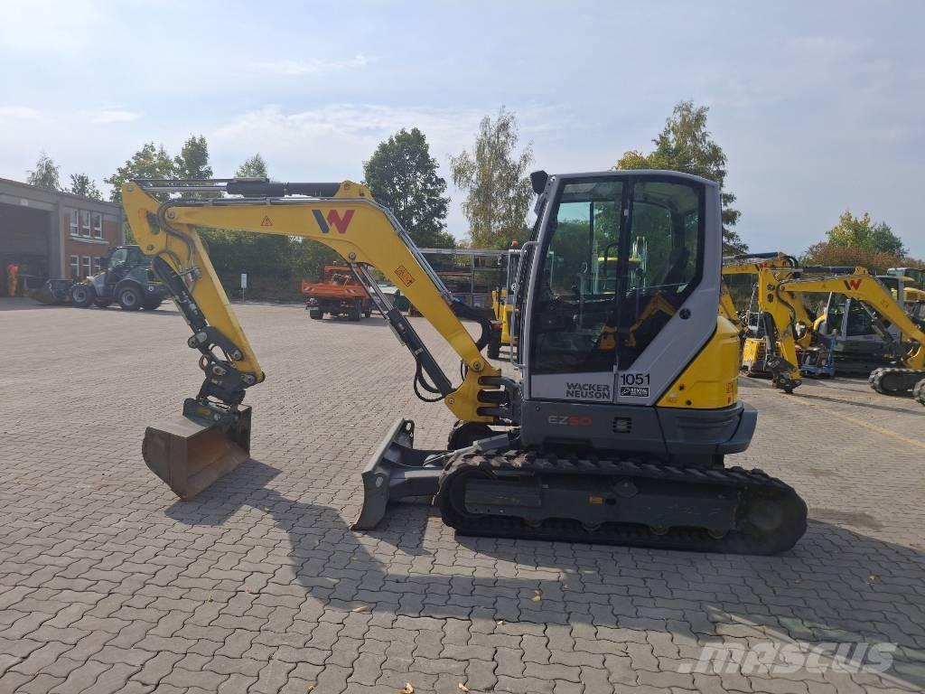 Wacker Neuson EZ50 Paletli ekskavatörler