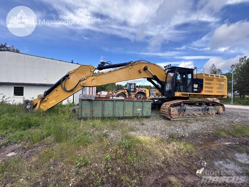 CAT 374 F L Paletli ekskavatörler