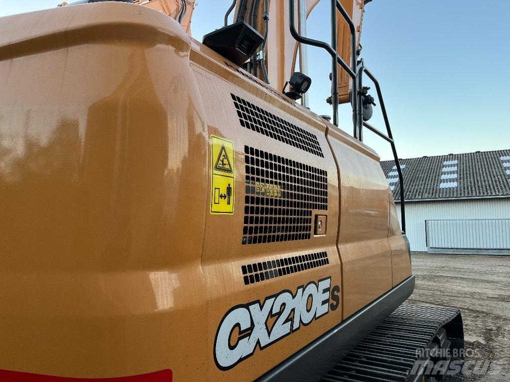 CASE CX210 E Paletli ekskavatörler