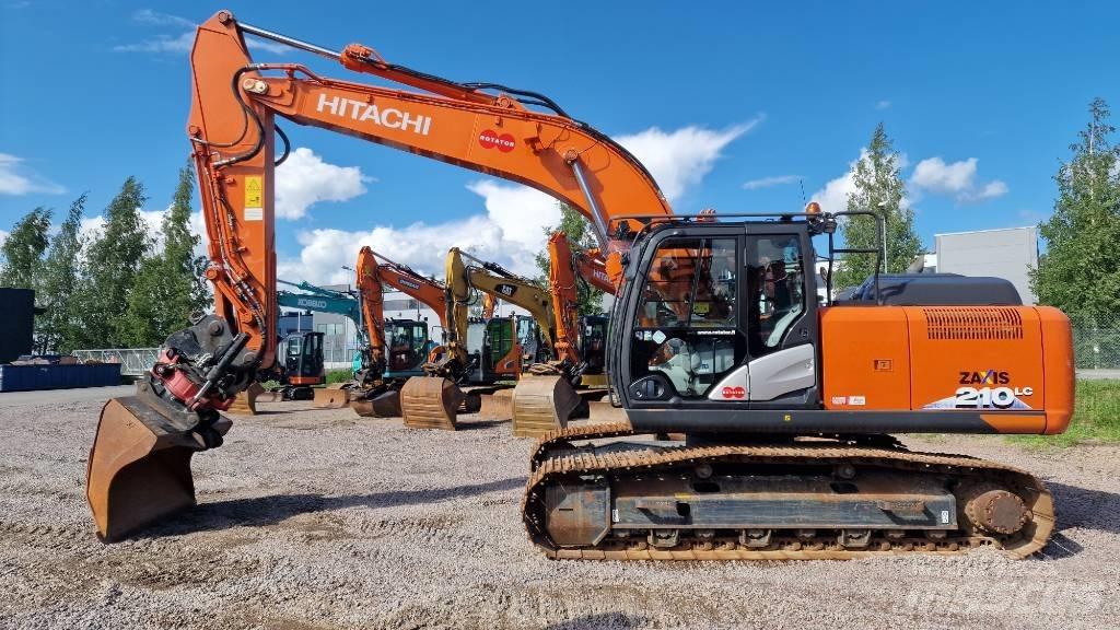 Hitachi ZX210LC-6 Paletli ekskavatörler
