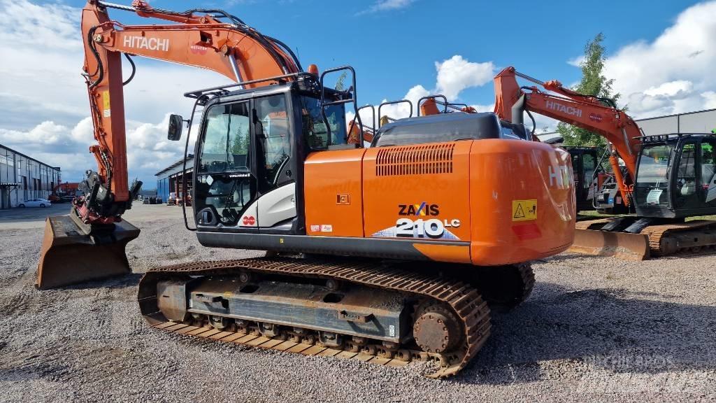 Hitachi ZX210LC-6 Paletli ekskavatörler