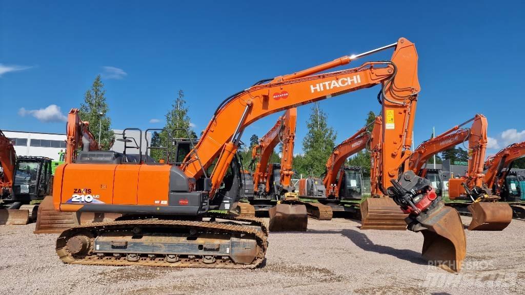 Hitachi ZX210LC-6 Paletli ekskavatörler