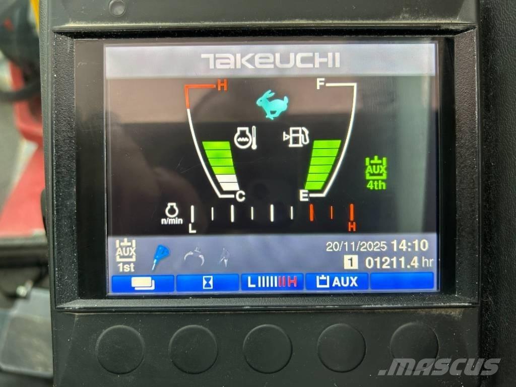 Takeuchi TB 235-2 V3 Mini ekskavatörler, 7 tona dek