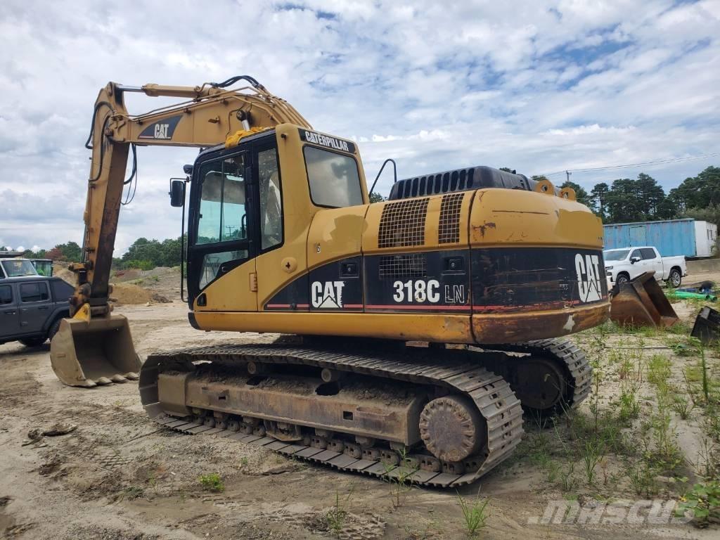 CAT 318 C LN Paletli ekskavatörler