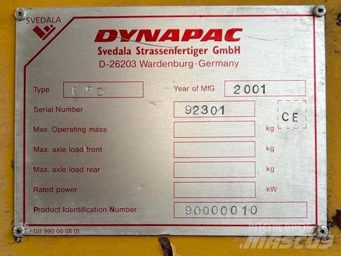 Dynapac F5C Asfalt sericiler