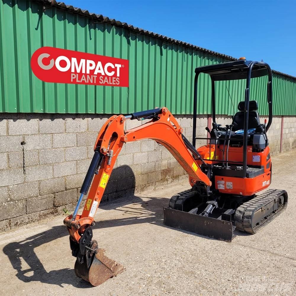 Kubota U17-3a Mini ekskavatörler, 7 tona dek