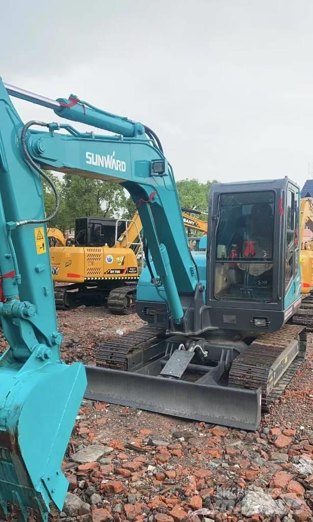 Sunward 70 Mini ekskavatörler, 7 tona dek