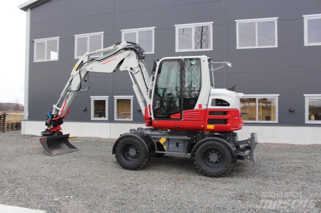 Takeuchi TB395W Lastik tekerli ekskavatörler