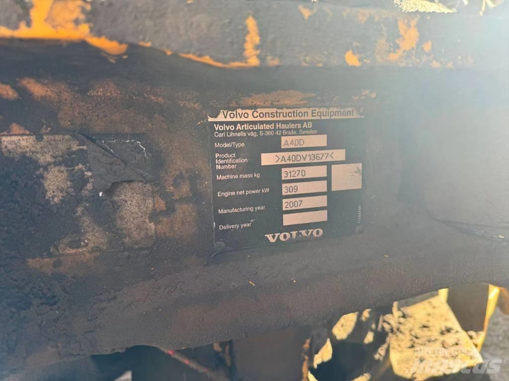 Volvo A 40 D Belden kirma kaya kamyonu