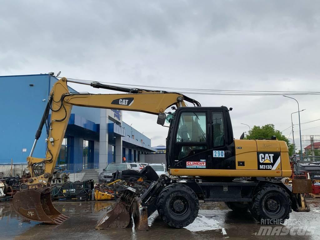 CAT M 313 D Lastik tekerli ekskavatörler