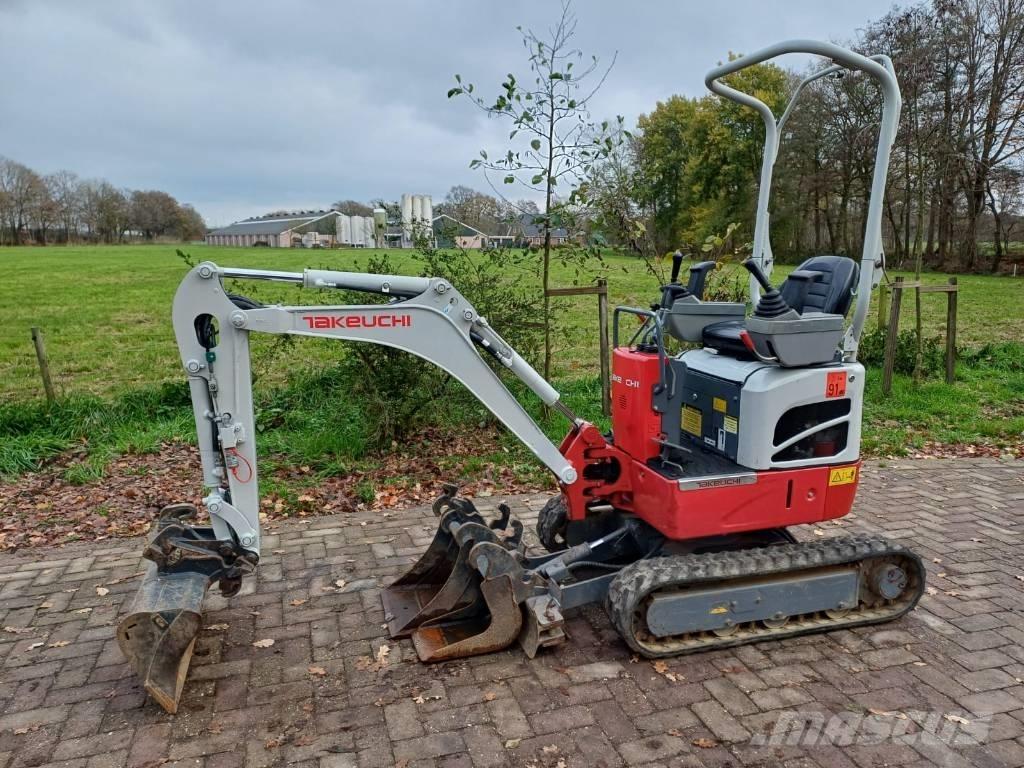 Takeuchi TB 210 R Mini ekskavatörler, 7 tona dek