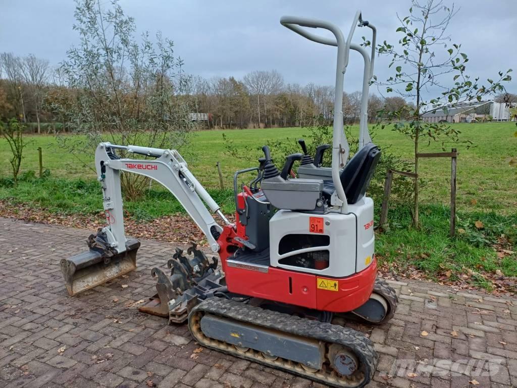Takeuchi TB 210 R Mini ekskavatörler, 7 tona dek