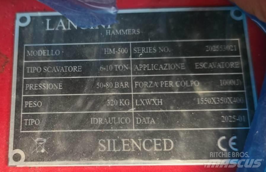  LANCINI HM500 Hidrolik kırıcılar