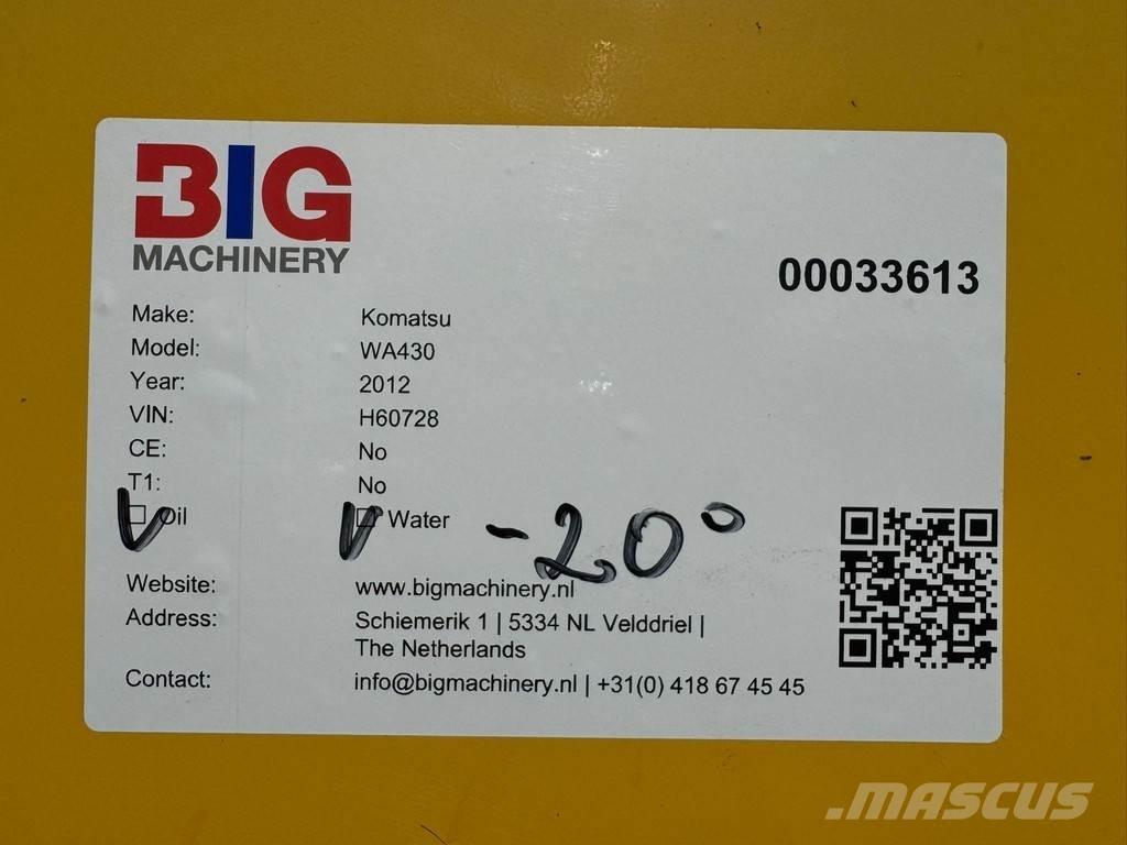 Komatsu WA430-6 Tekerlekli yükleyiciler