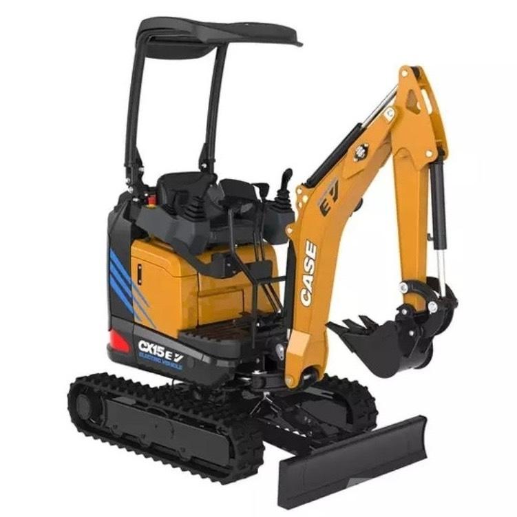 CASE CX 15 EV Mini ekskavatörler, 7 tona dek
