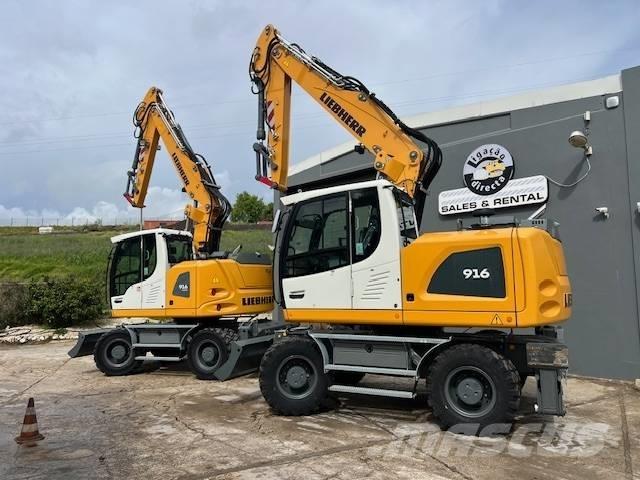 Liebherr 916 Lastik tekerli ekskavatörler