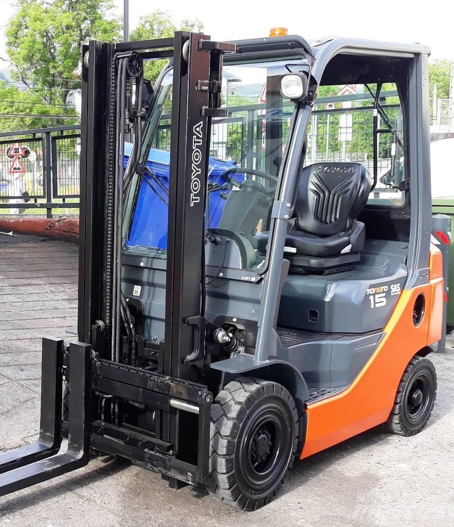 Toyota 8 FD F 18 Dizel forkliftler