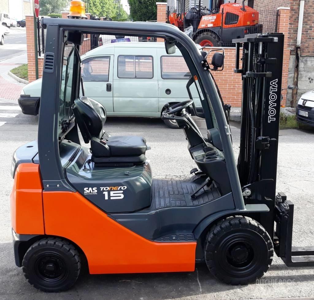 Toyota 8 FD F 18 Dizel forkliftler