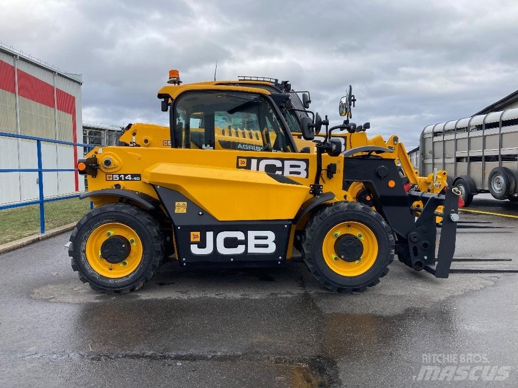 JCB 514-40 Agri Tarimsal teleskopik yükleyiciler