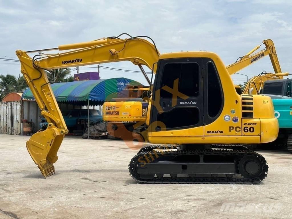 Komatsu PC 60 Paletli ekskavatörler