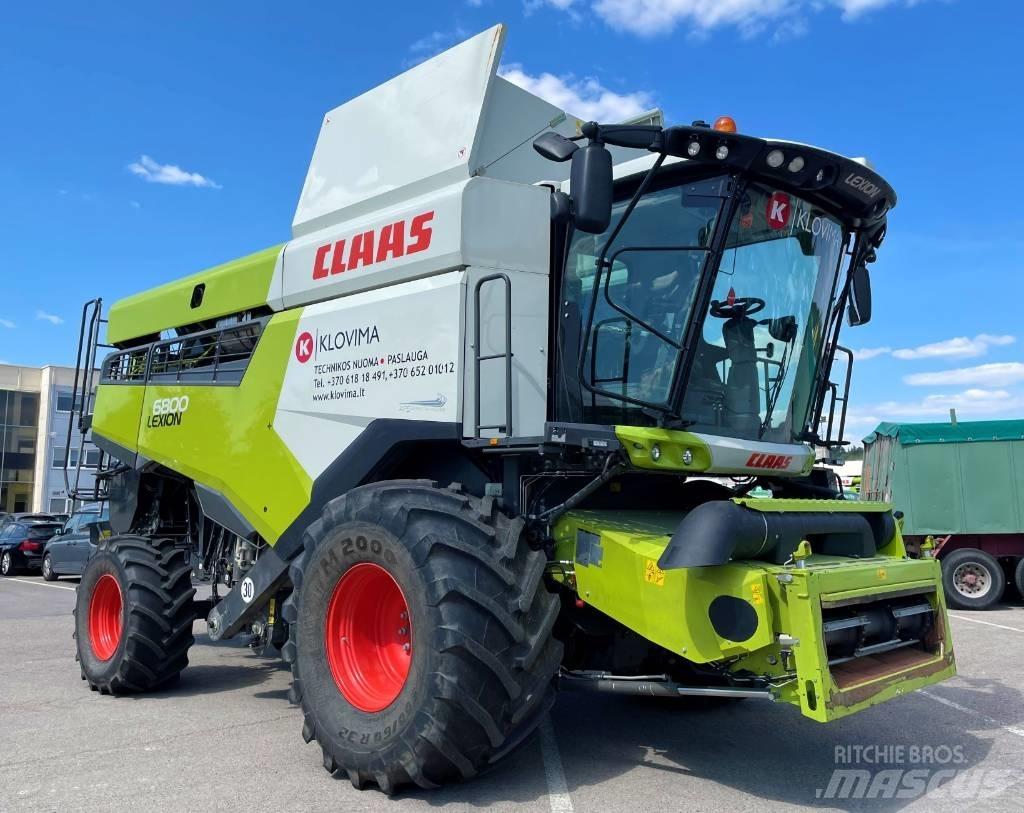 CLAAS Lexion 6800 Biçerdöverler