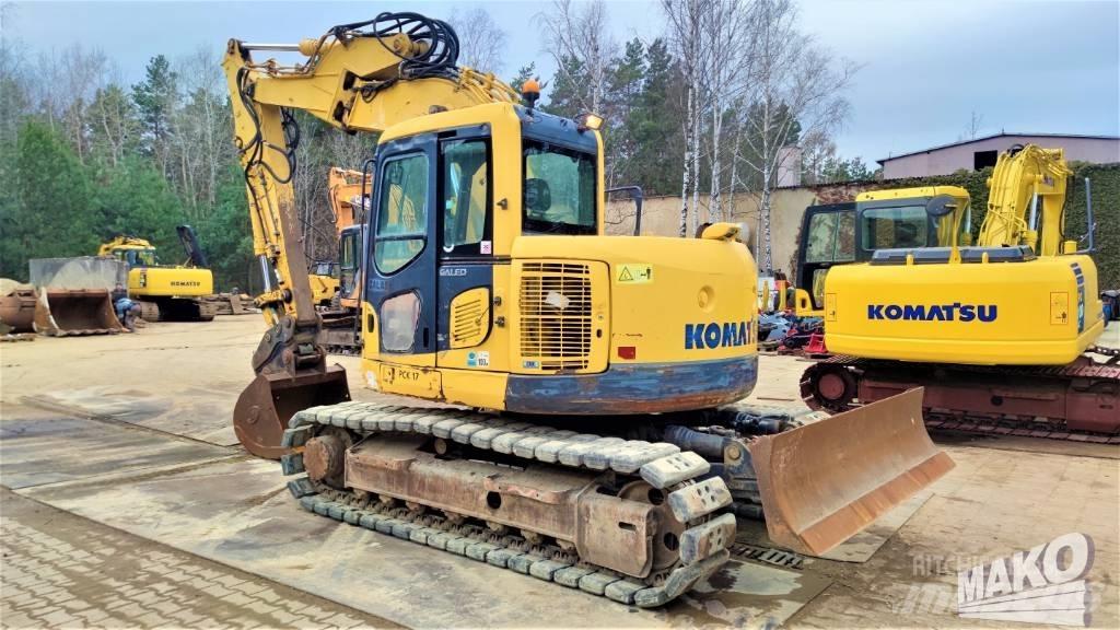 Komatsu PC 138 US-8 Paletli ekskavatörler