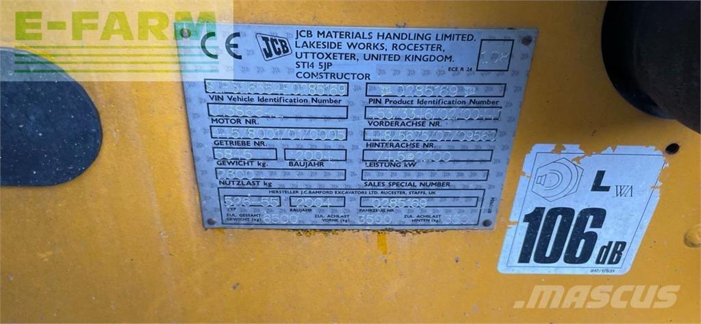 JCB 526-56 Tarimsal teleskopik yükleyiciler