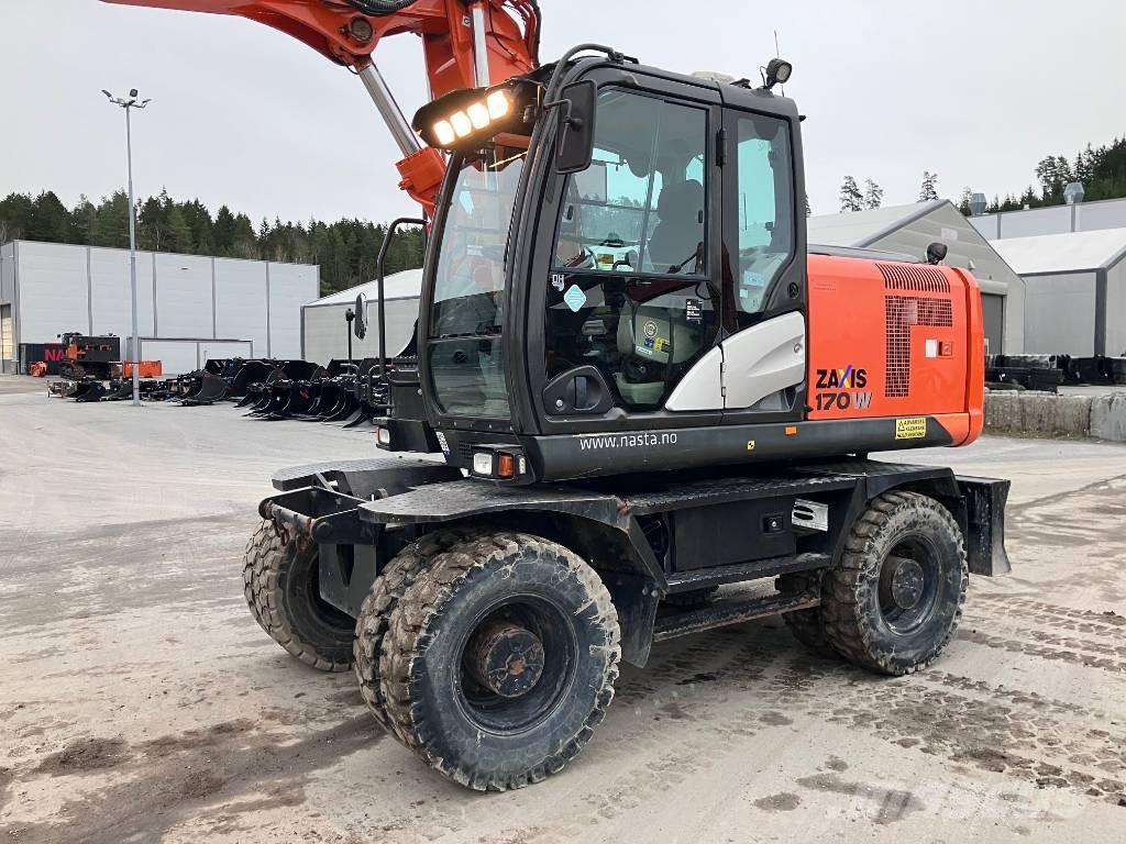 Hitachi ZX170WT-5 Lastik tekerli ekskavatörler