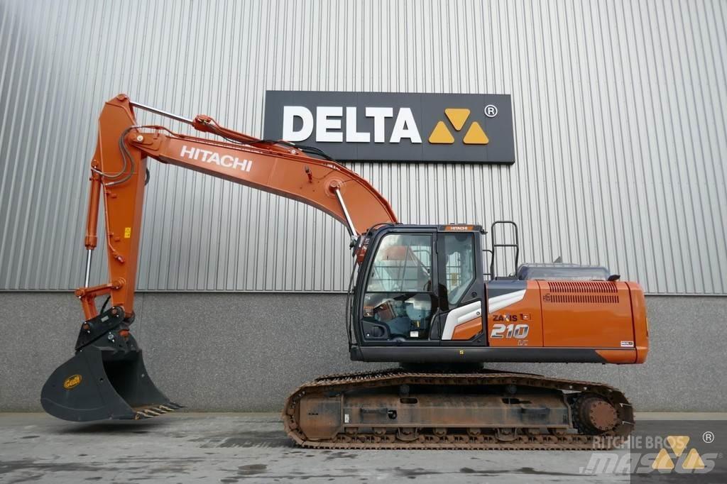 Hitachi ZX210LC-7 Paletli ekskavatörler