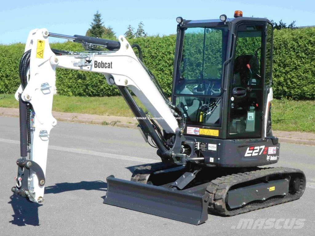 Bobcat E 27z Mini ekskavatörler, 7 tona dek