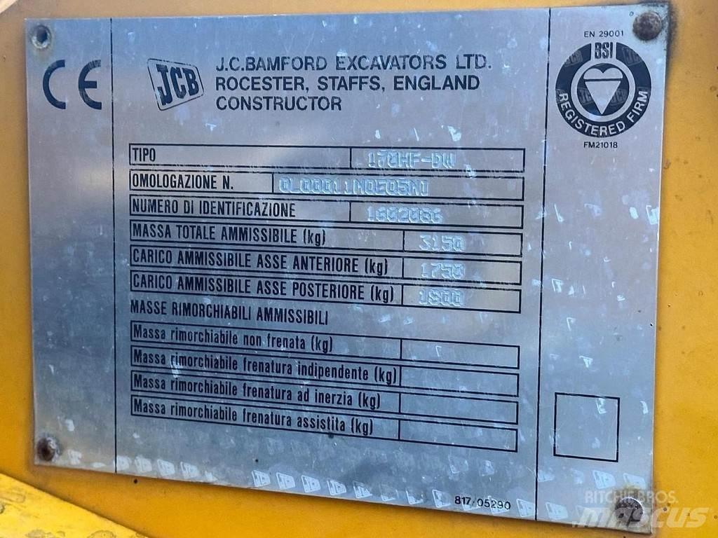 JCB 170HF Mini yükleyiciler