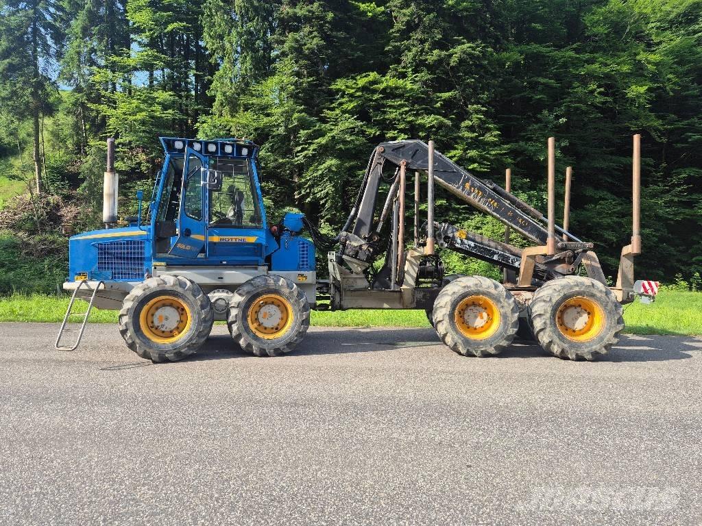 Rottne Solid F12-2 Tomruk yükleyici traktörler
