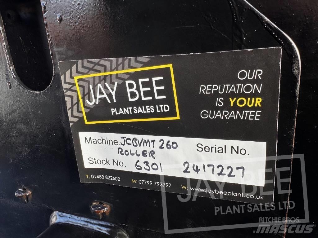 JCB VMT260-120 Çift tamburlu silindirler